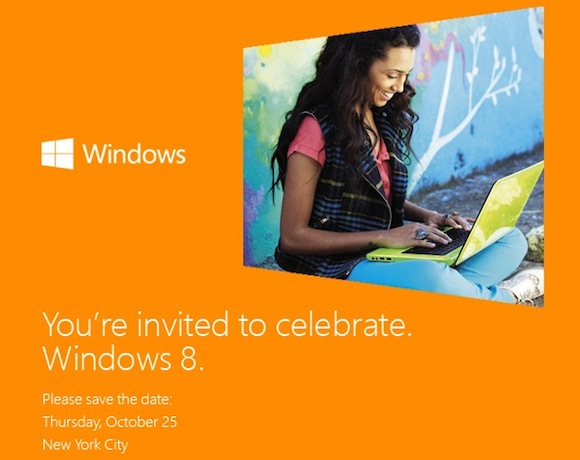 Microsoft официально подтвердила дату выпуска Windows 8 — 25 октября 